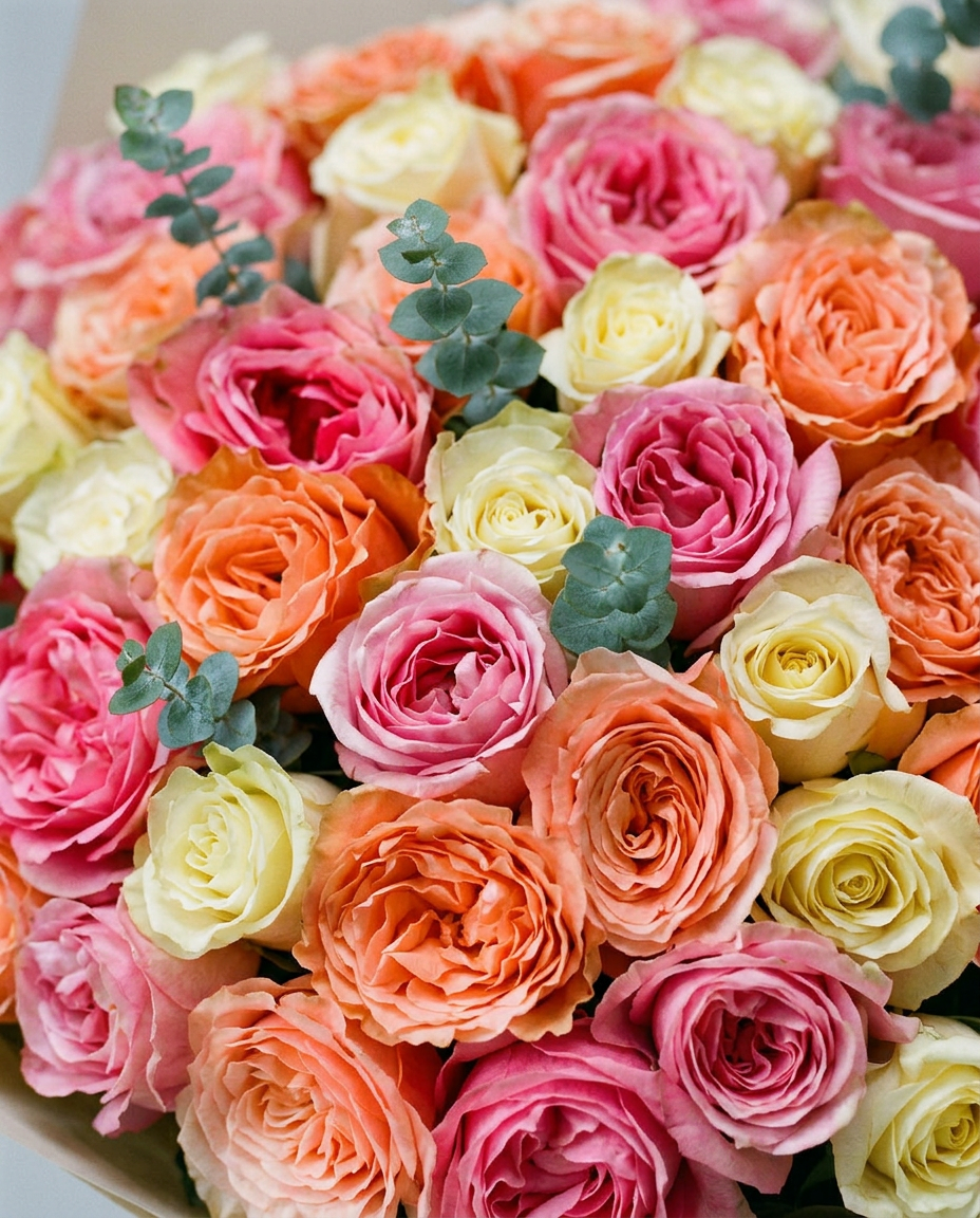 Sunset Garden Roses