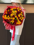 USC graduation bouquet