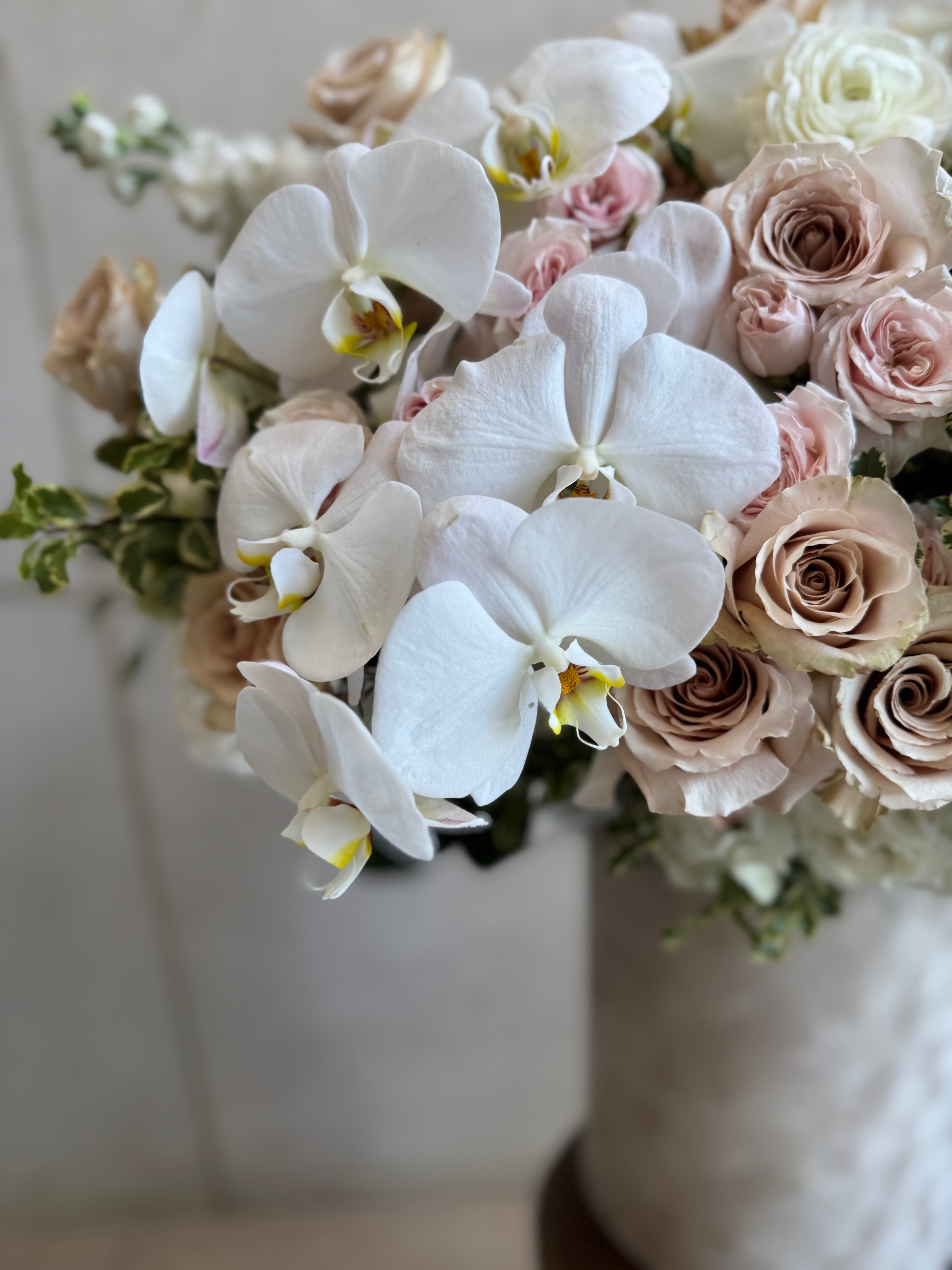 Château Box With Orchids