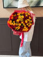 USC graduation bouquet