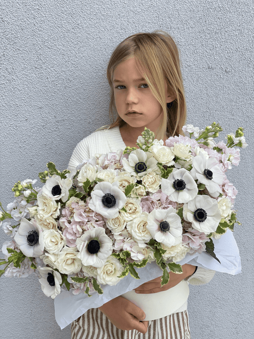 Box N.1 Pink Hydrangea, Garden Roses & Anemones