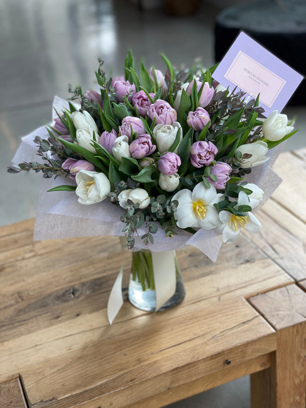 Tulips bouquet