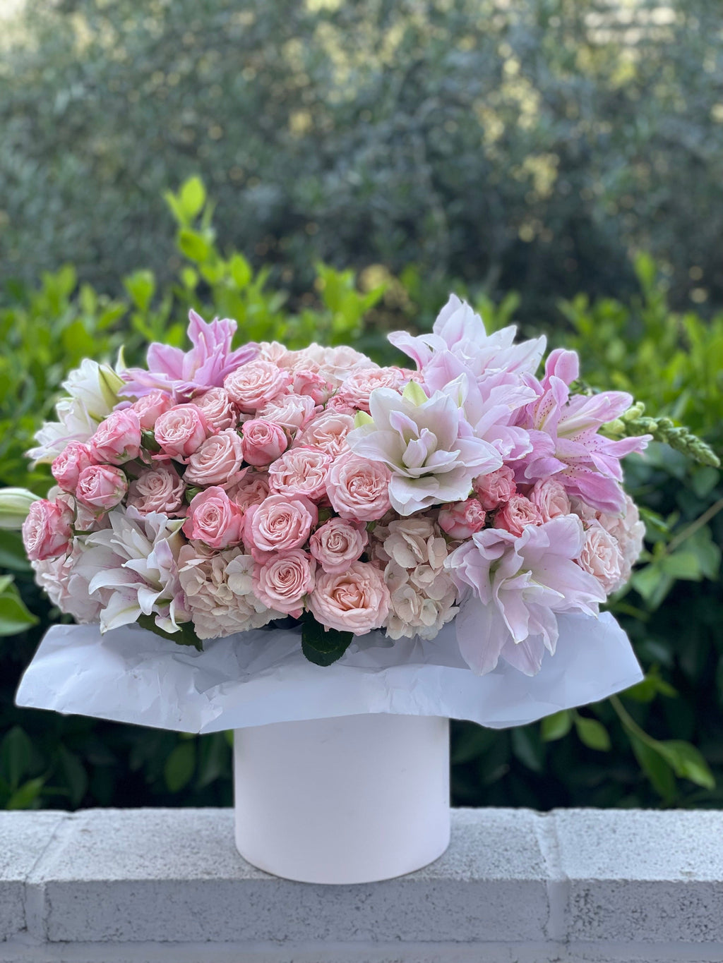 Box N.4 Garden Roses & Lilies