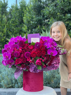 Mixed Orchid & Rose Box