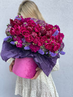 Fuchsia Flower Box