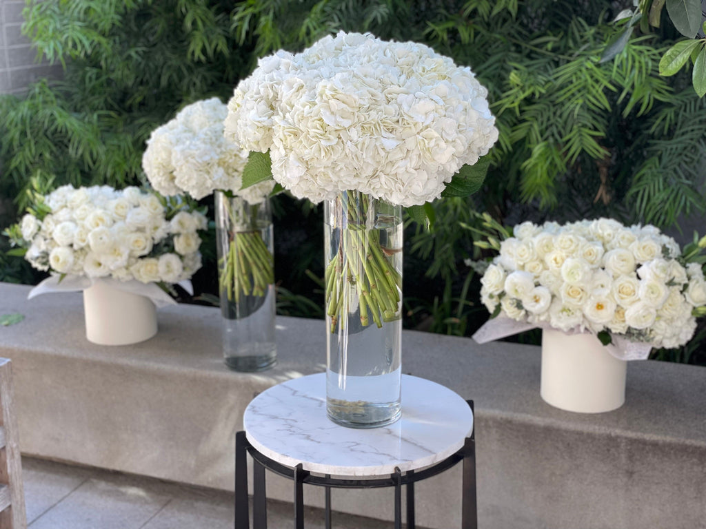 Ramo N.2 Hortensia blanca